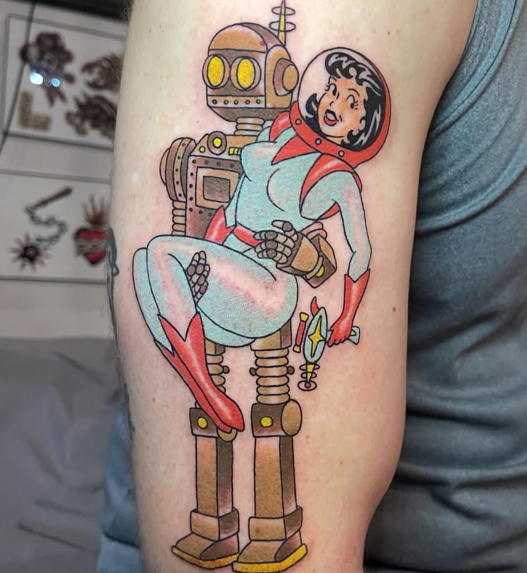 Tattoo done by @vaseline_hand_