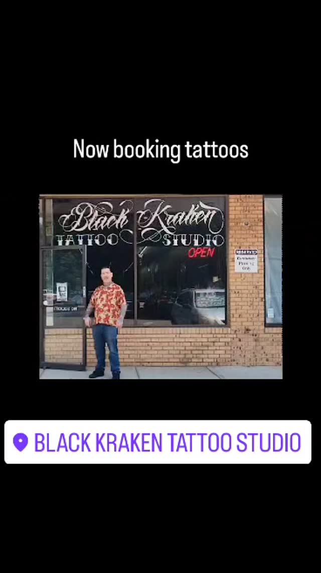 #blackkrakentattoostudio #longmontco #tattoosinlongmont #walkinswelcome #getgoodtattoos #spotsopen #tattooshop #bookingtattoos #bouldercolorado #bould
