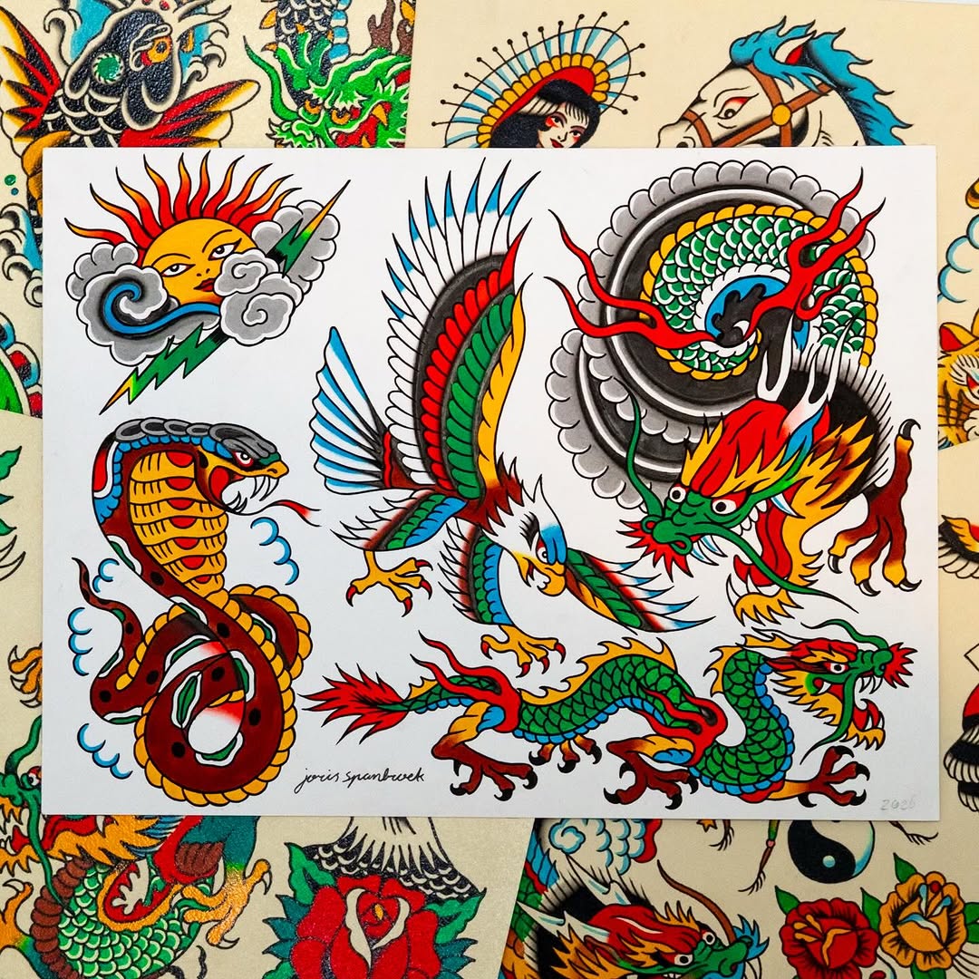 New flash ready to be tattooed!
Available in black and grey as well.

DM or email jorisspanbroektattoo@gmail.com for appointments in Amsterdam or Arnh