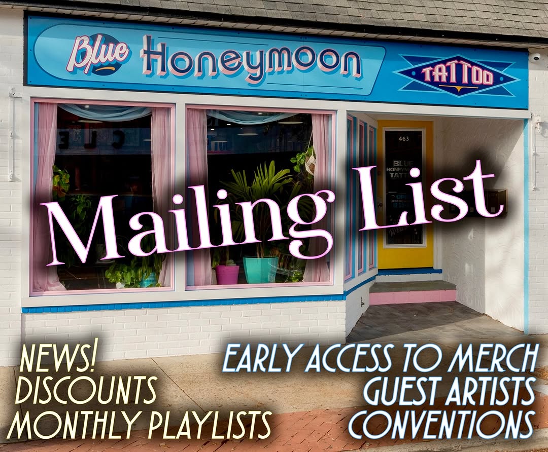 There’s always big news on the horizon for Blue Honeymoon!
We have our mailing list set up for all those who want to be in the know.
join now at the  