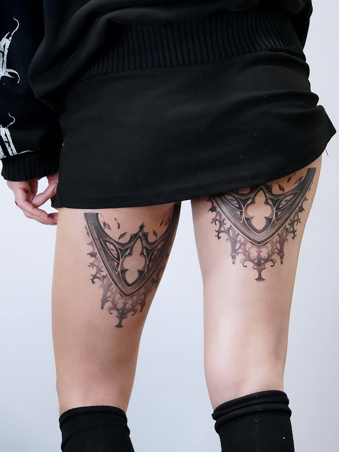 Details. No rush. Symmetrical. 
Thank you again!