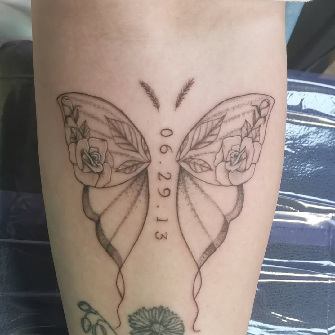 Cute tattoo today for a nice lady
