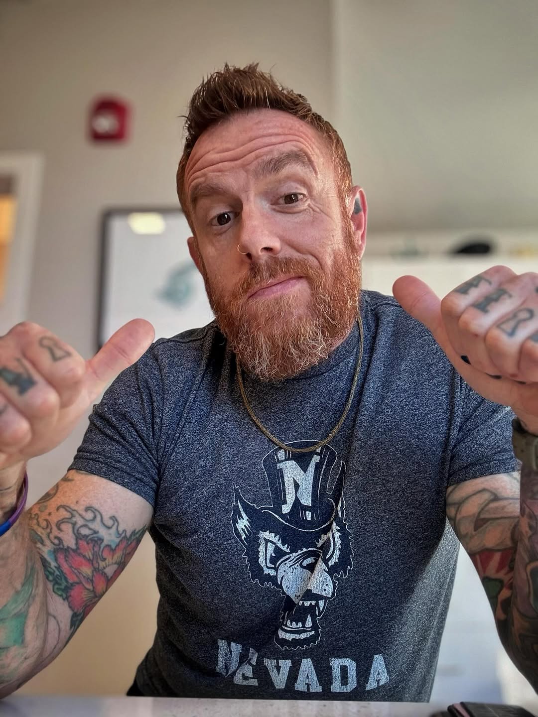 Who has two thumbs and just got into grad school? …This guy!! 
I am completely beside myself with excitement and It honestly feels surreal to say out 