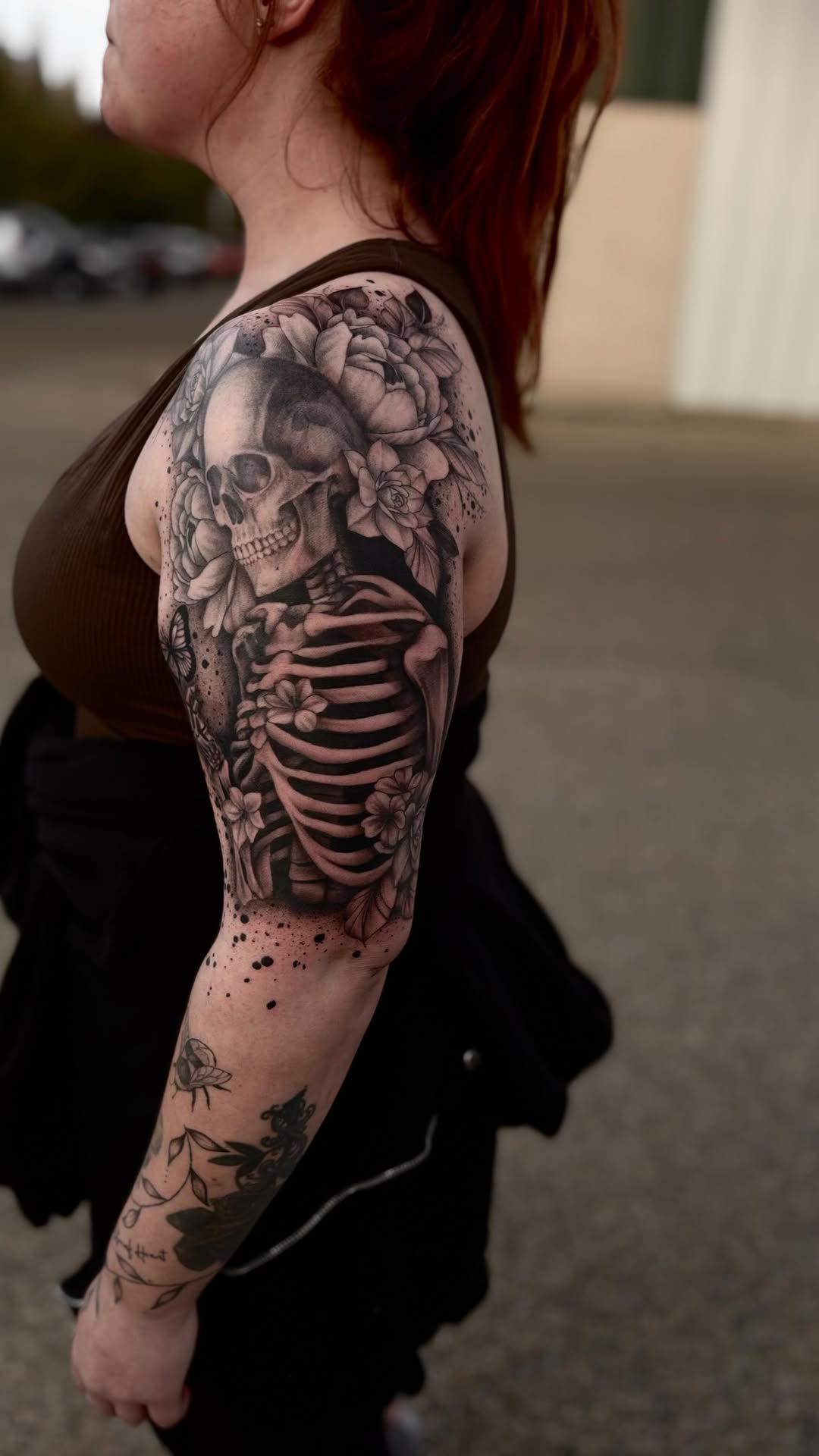 I live for a skull project. So if you want some skull vibes on you for spooky season send me a DM with your ideas!
•
•
Book in for October, November, 