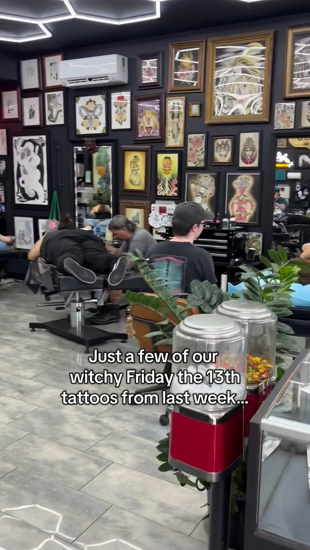 Another amazing Friday the 13th! Thank you everyone who came out (and waited patiently! ) Next up, our Quinceañera party in April!

#sandiegotattoosho