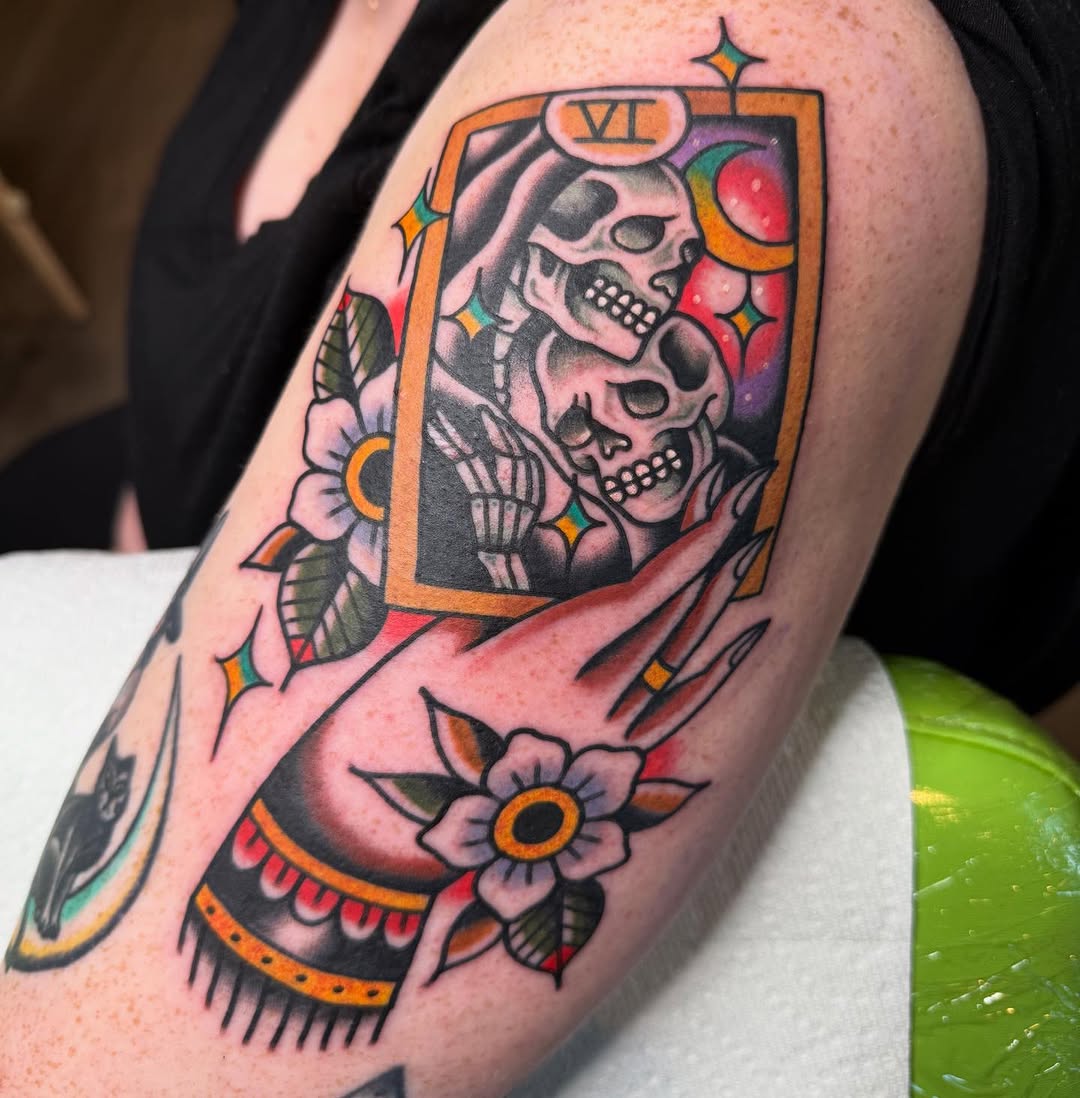 Cool one! Thank you. @holdfastct #bsetzlertattoo #tattoos #traditionaltattoos #cttattooshop #cttattooartist