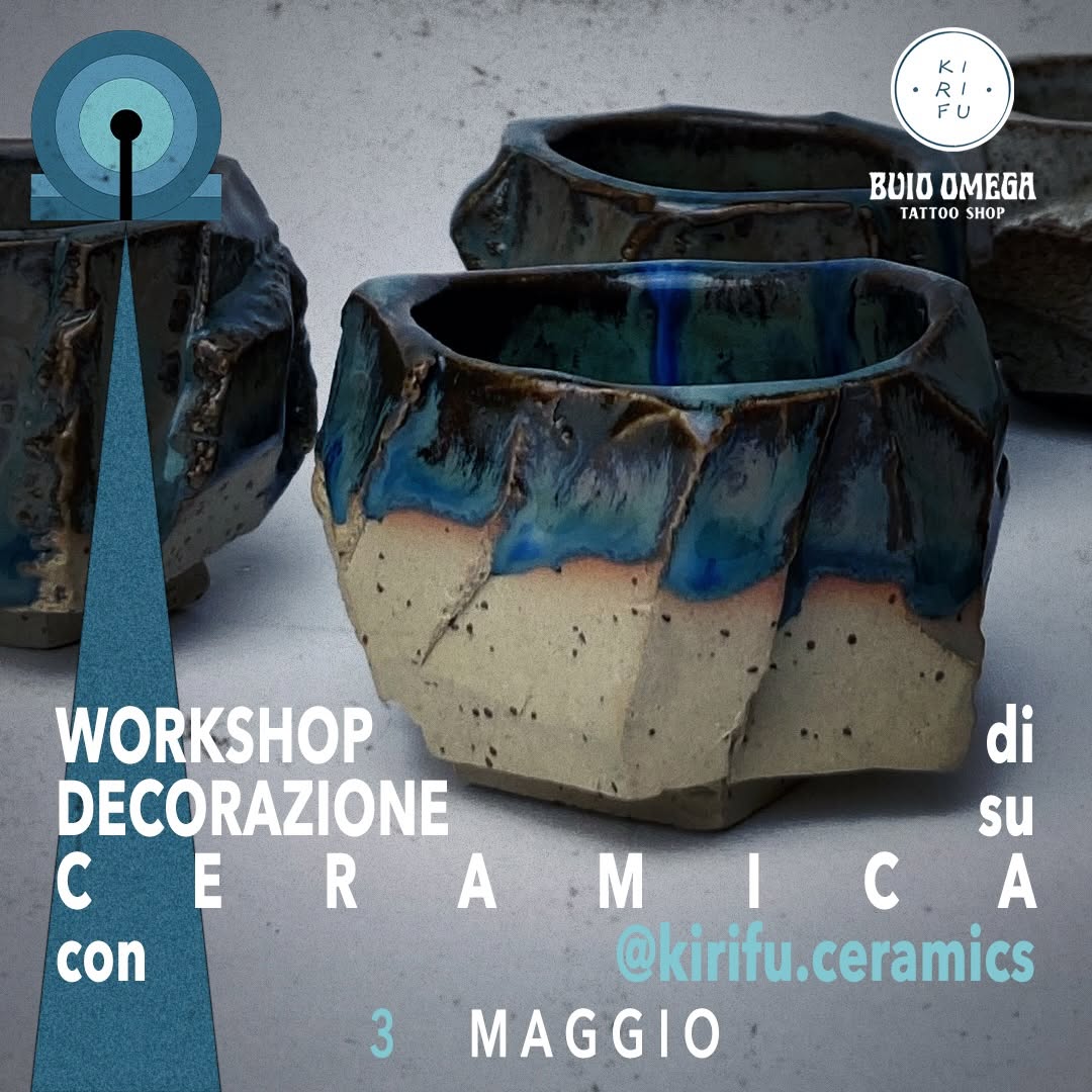 ✸ DECORAZIONE SU CERAMICA ✸
workshop con @kirifu.ceramics
⠀⠀⠀⠀⠀⠀⠀⠀⠀
avrete la possibilità di lavorare su tre oggetti: due tazzine da caffè e un vassoi