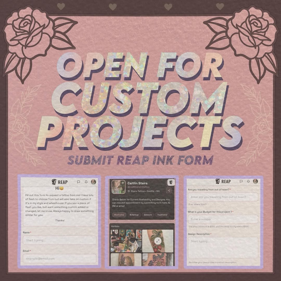I’d love to bring your ideas to life! Click link in bio to fill out the request form. I’ll take on projects that are in my wheelhouse

#seattletattoo 