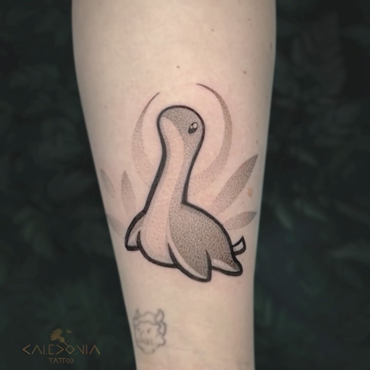 A cute little Nessie from Apex Legend! Are any fans of the game here?

If you have any tattoo inquiries, custom project or flash, please feel free to 