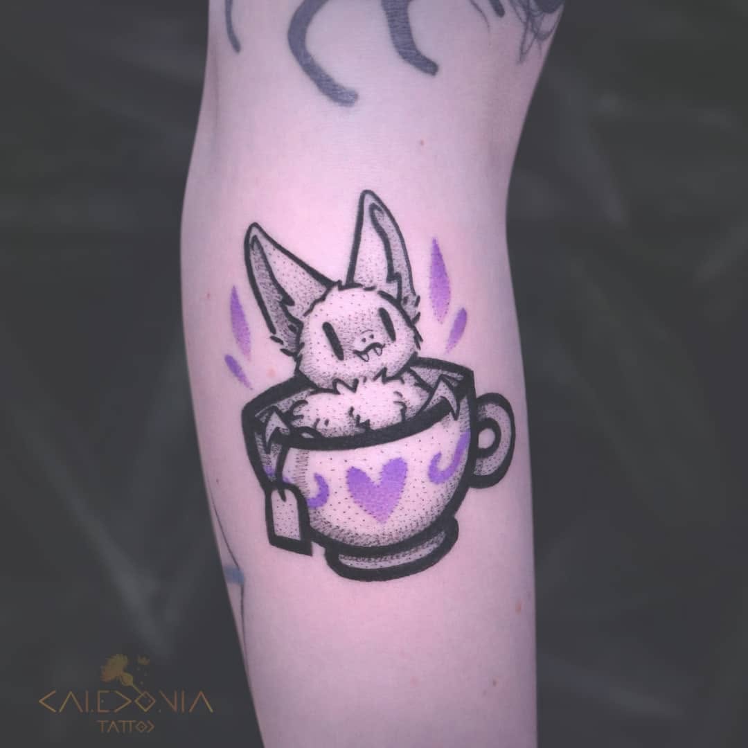 “I'm a Little Bat-Tea" 

Find me in Vancouver at @arcanebodyarts.

For any tattoo enquiry, custom project or flash please contact me directly on my we