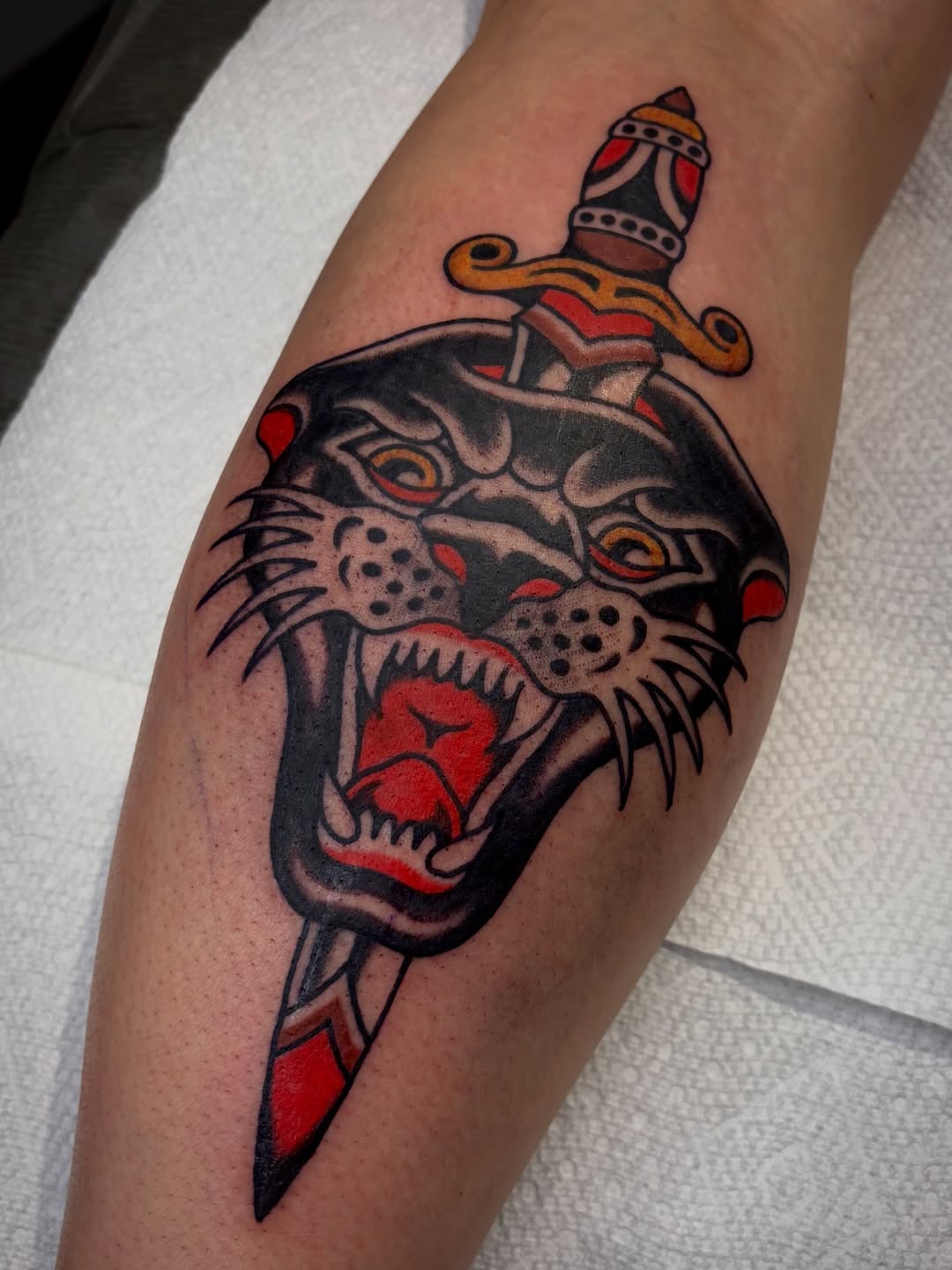 Here for all your American Traditional needs! Whether it’s a custom idea or you want to pick a flash piece from the wall, I’m ready to make that new t