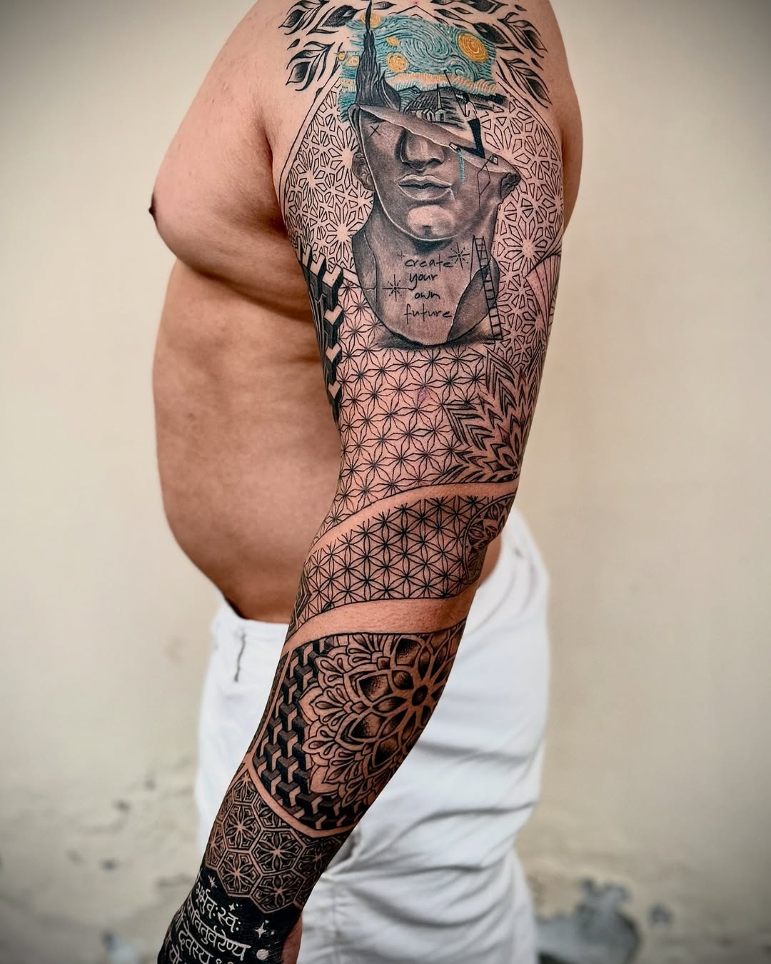 Full sleeve healed pictures …….