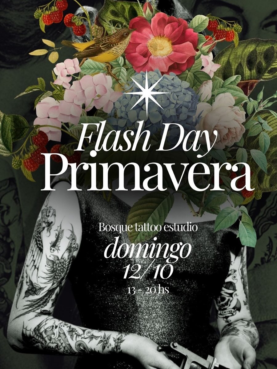 Volvemos a abrir el bosquecito para celebrar la primavera  y que más lindo que inaugurarla con tattoos nuevos y comida  

También vamos a volver a ten