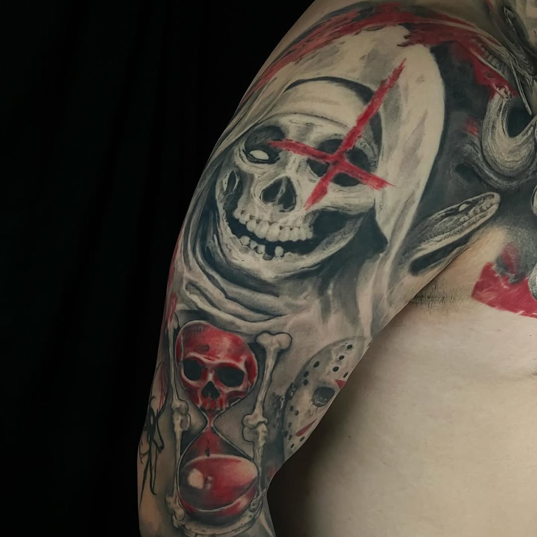 Some work 

#Tattoos #blackwork #darkart #blackandgrey #artistsoninstagram #realismtattoo #realistictattoo #newtattoo #bayarea #bayareaart #inked #san