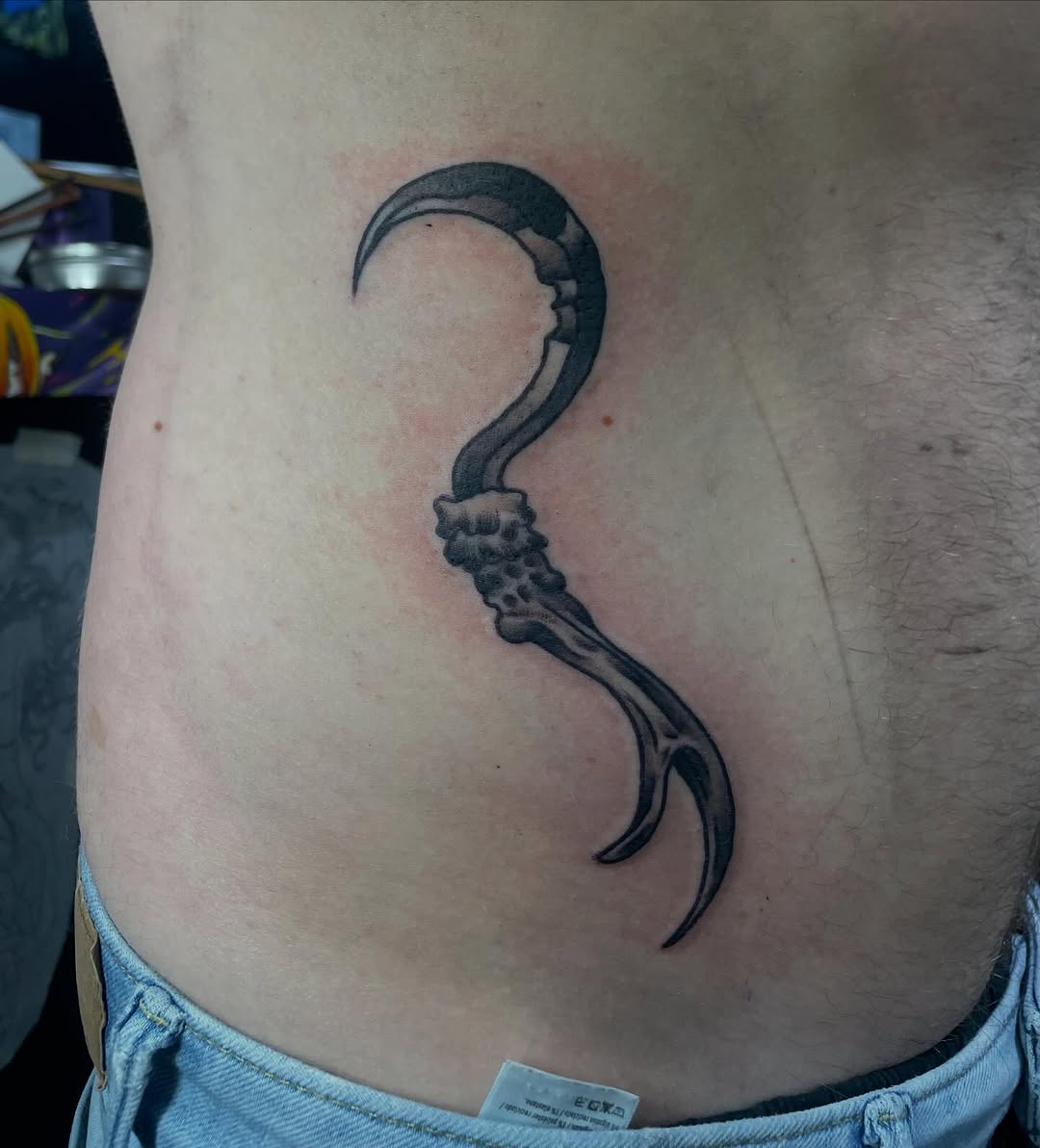 Recent black n grey work starting and ending with my flash  #richmondtattoo #rvatattoo #queertattooartist