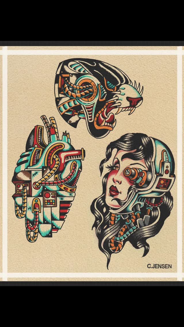 Got some designs that would make you cooler automatically.  Also always down for your ideas, so dm me asap to get on the books! #tattoo #fortcollinsta