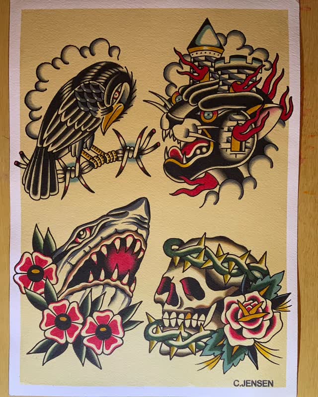 Here's some more stuff. If you want one, let me know! #tattoo #fortcollinstattoo #tattoos #colorado #coloradotattoo