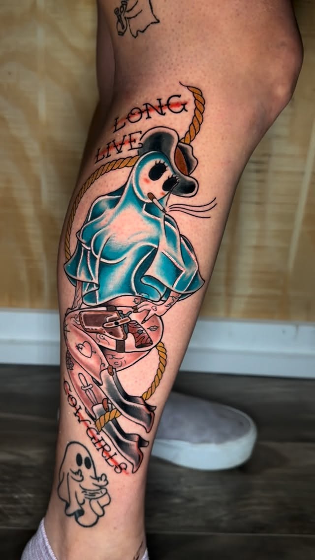 “Long Live Cowgirls” for @fadezby_dp 

Done @cooperstattoos