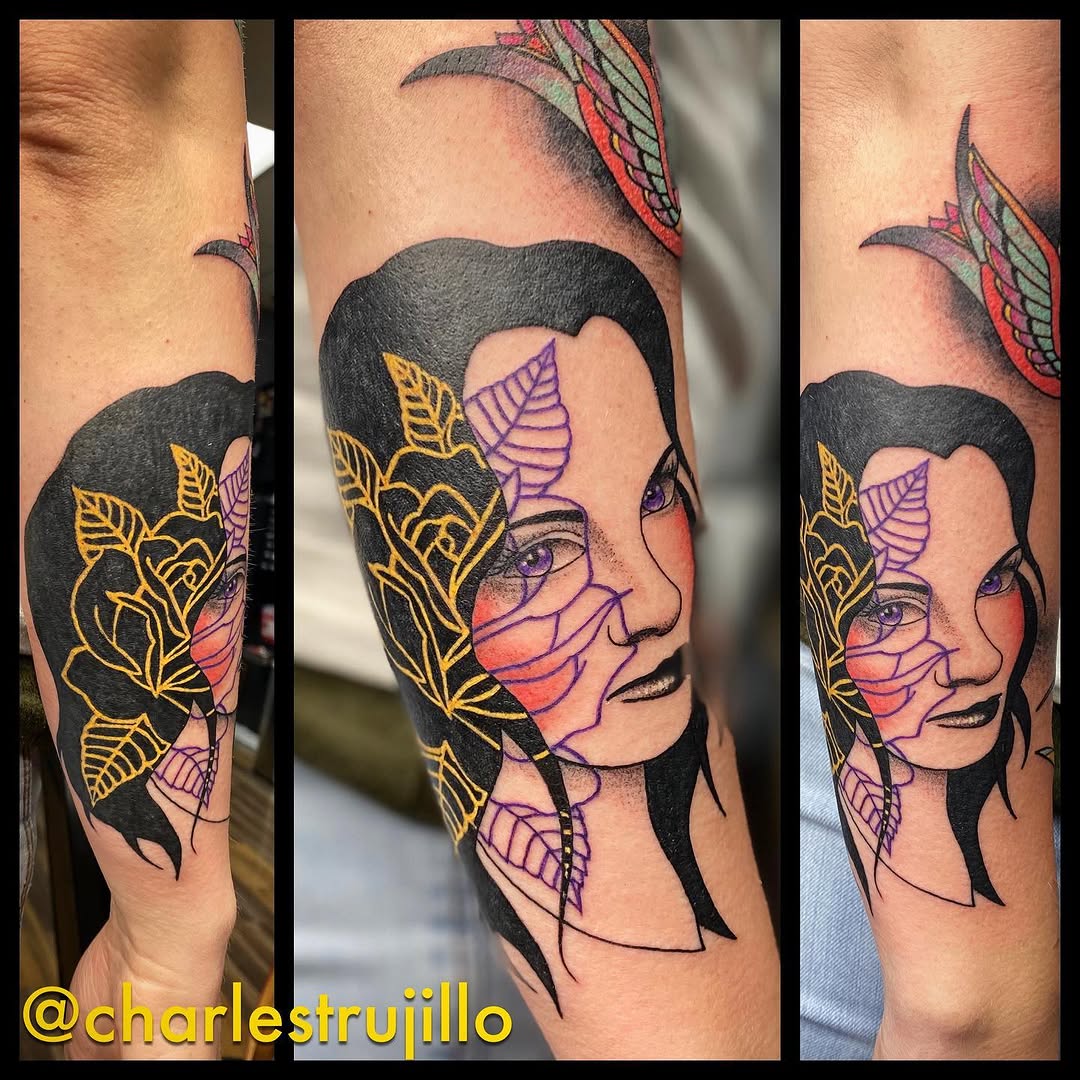 Thank you @easmama135 for being open to my ideas. #neotraditionaltattoo #neotraditional #neotrad #neotraditionaltattoos #lasvegas #lasvegasartist #las
