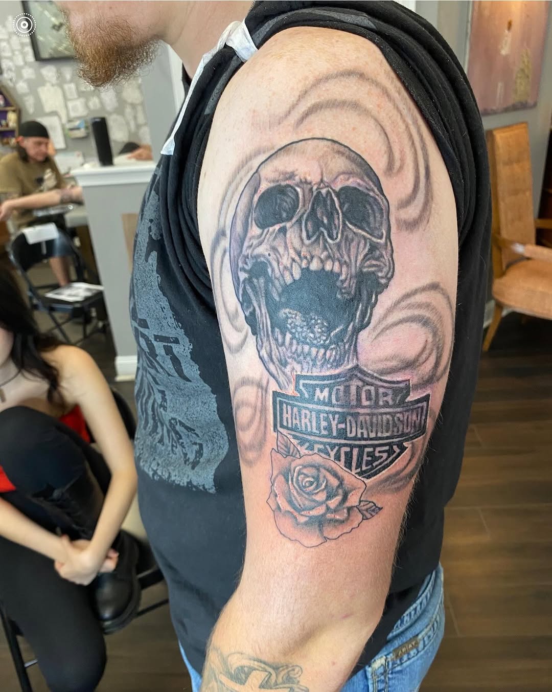 Check out this Great tattoo done by Matt ! We are honored to have him as part of our Cherry Bomb family !