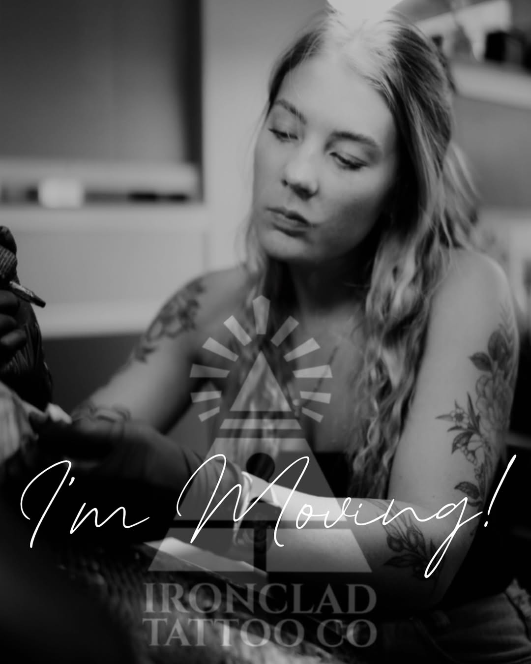 I have some exciting news!!! 

Im moving! I will be moving to @ironclad_tattoo_co Starting December 16th all appointments will be seen at Ironclad in 