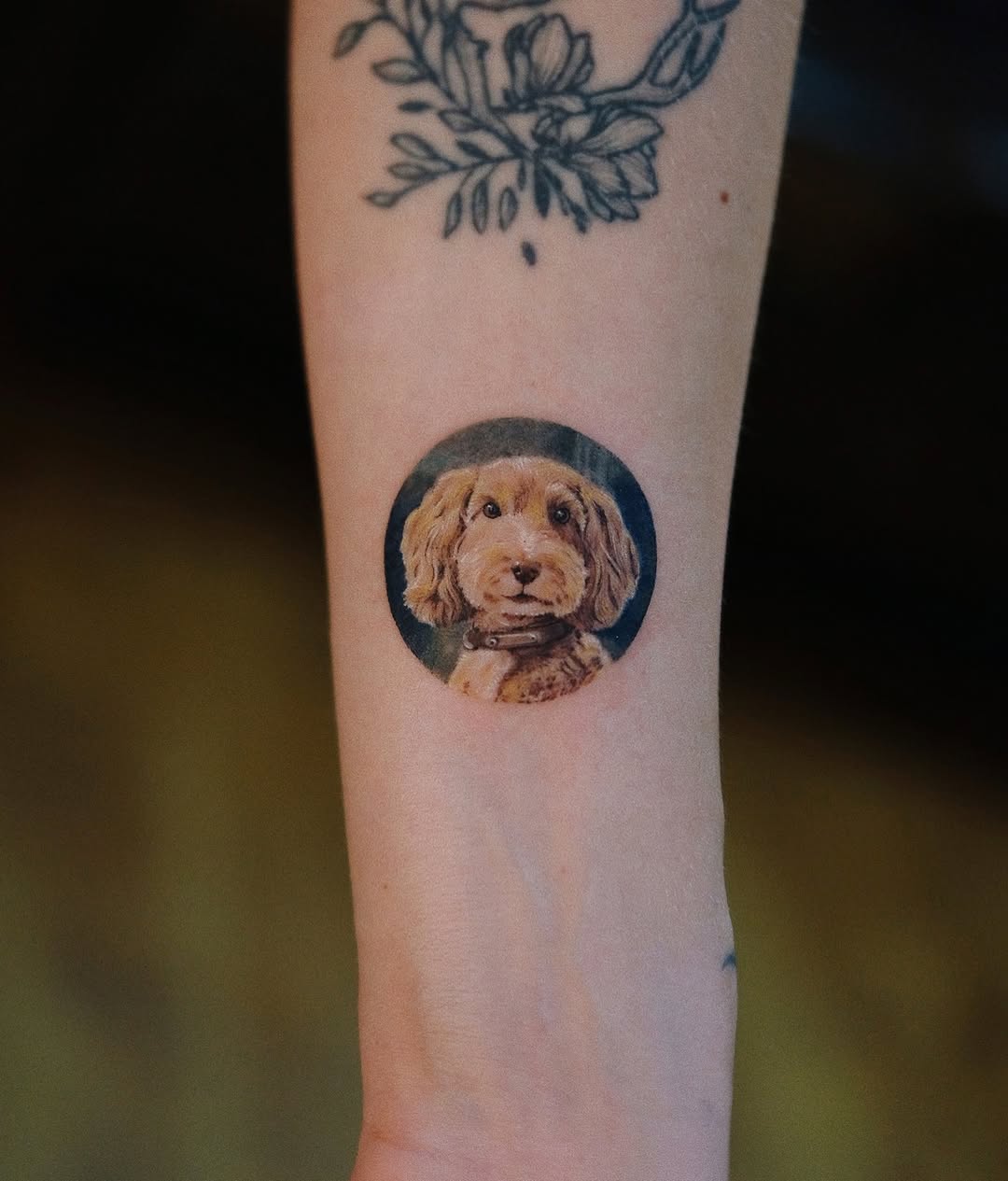 Dog portrait 
Done by @namleesb 
.
#chunhacktattoostudio #portraittattoo #dogtattoo #saigontattoo