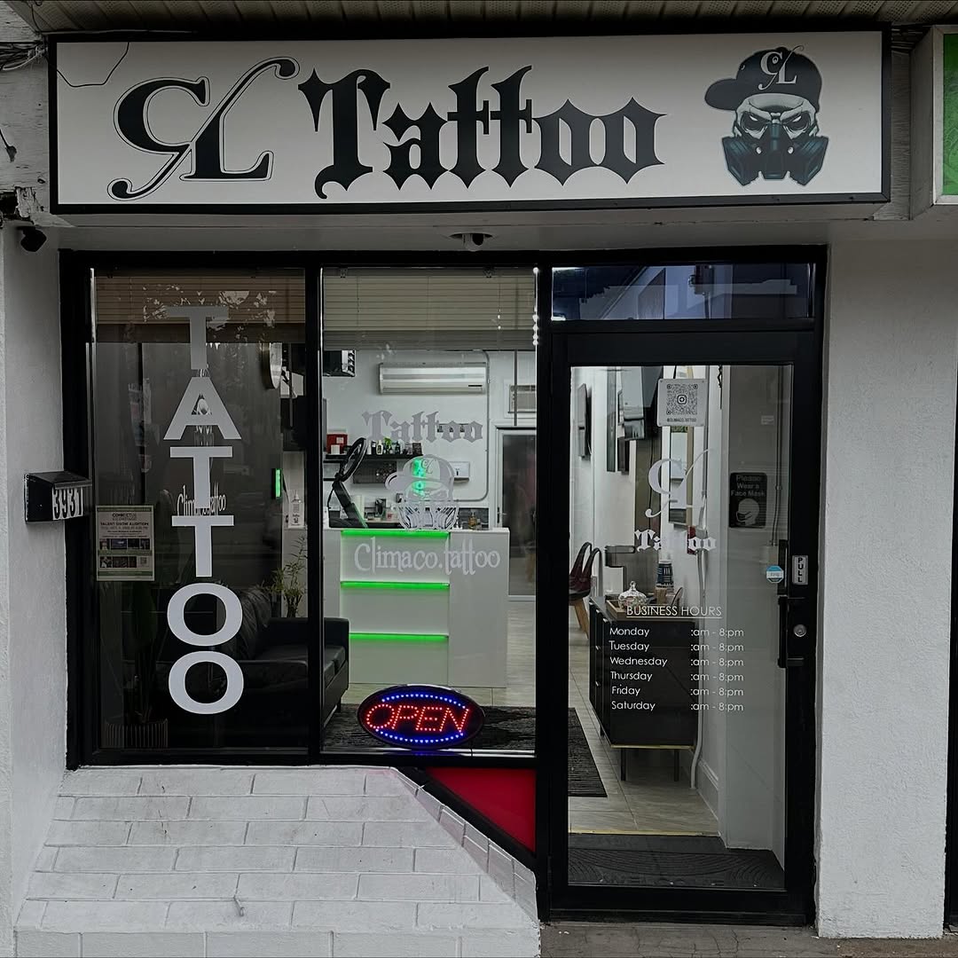 CL TATTOO
3931 Main st - Bridgeport CT
We offer a clean, pleasant, and comfortable environment to ensure you receive the best service. Come visit us