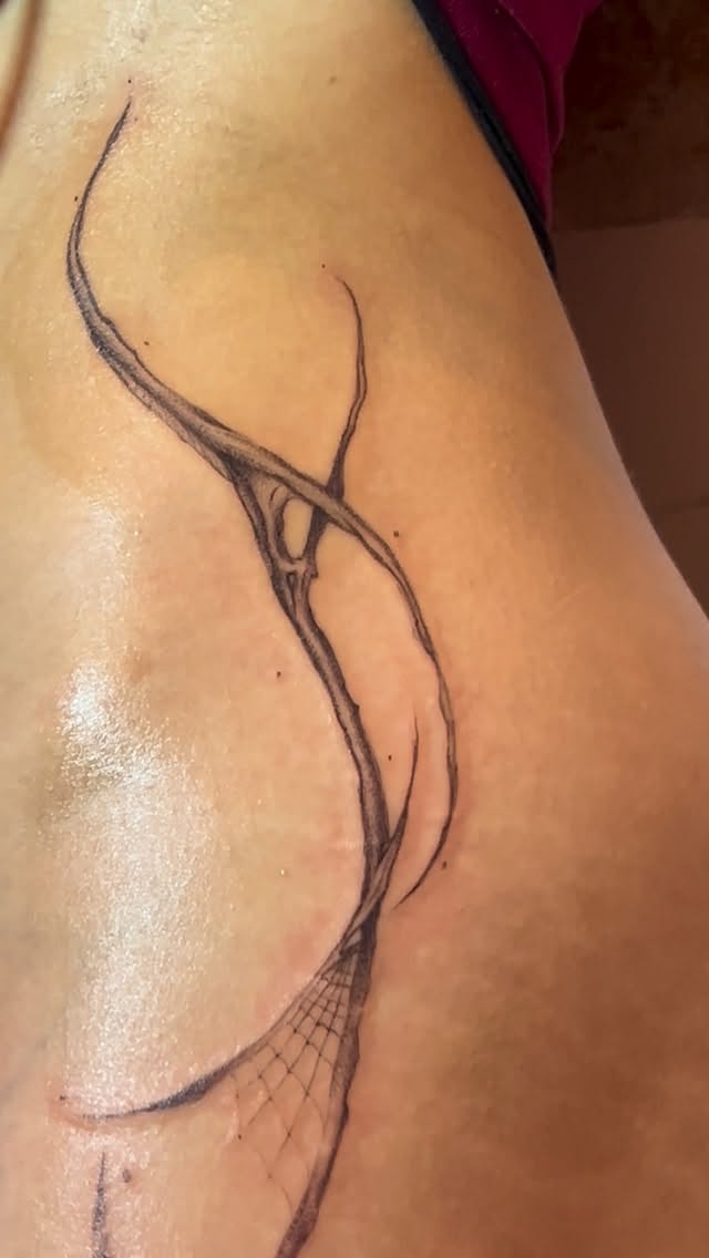 Hola amigxs, hace mucho que no comparto nada por acá, así  que aprovecho para mostrarles uno de mis últimos trabajos freehand de estas semanas y conta