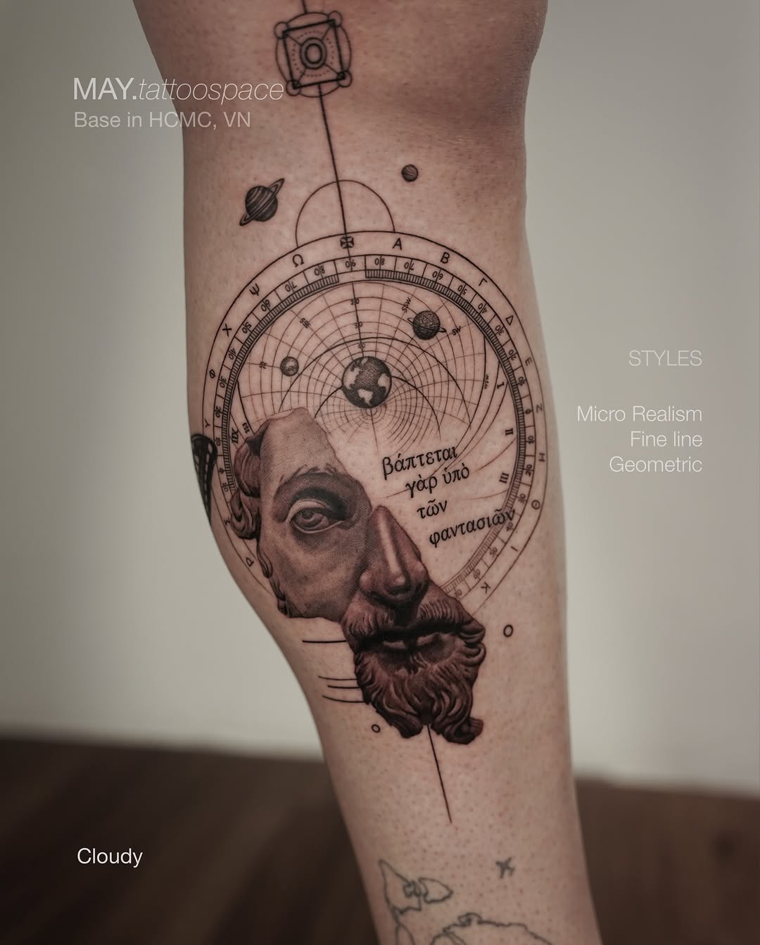 “βάπτεται γὰρ ὑπὸ τῶν φαντασιῶν” - “It is shaped by one’s impressions”
Thank you, George, for coming back to Vietnam for the second time to get this t