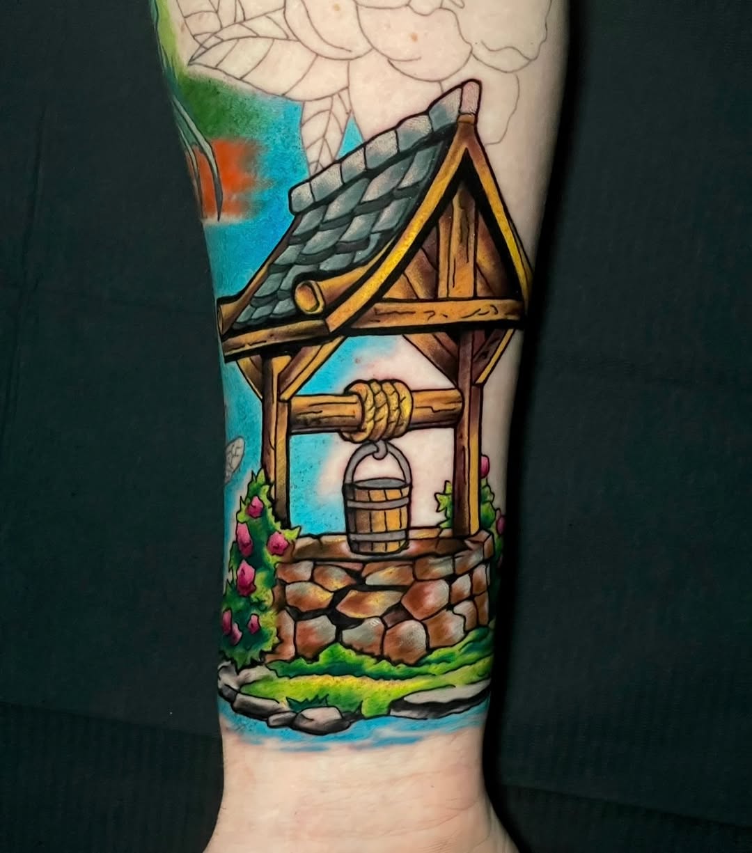 Work in progress for my clients memorial sleeve, dedicated to his mum and dad 
Thanks for the trust as always mate @radobert60 

Thanks for looking 
M