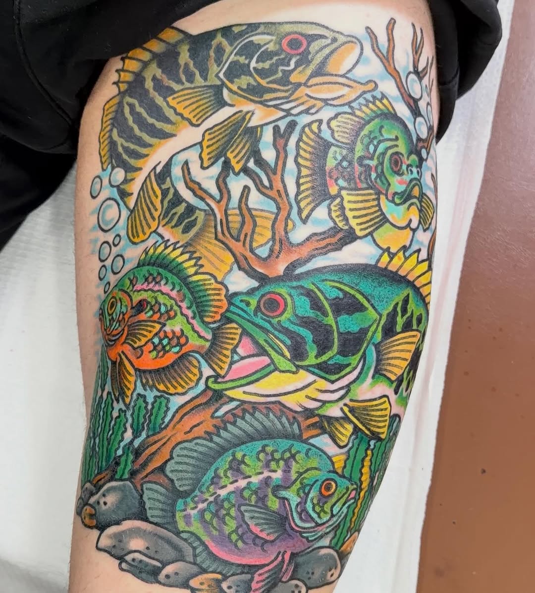 Here’s some pretty recent tattooing done by me. If you wanna let me do one on you, I’ve got some time in April still. Email me craigsmithtattoos@gmail