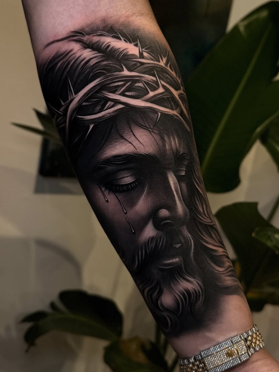 Jesus piece I made for @elieeeezerrrr 

• DM FOR INQUIRIES •

#jesus #jesuspiece #jesusportrait #jesustattoo #religoustattoo #tattoo #blackandgreytatt