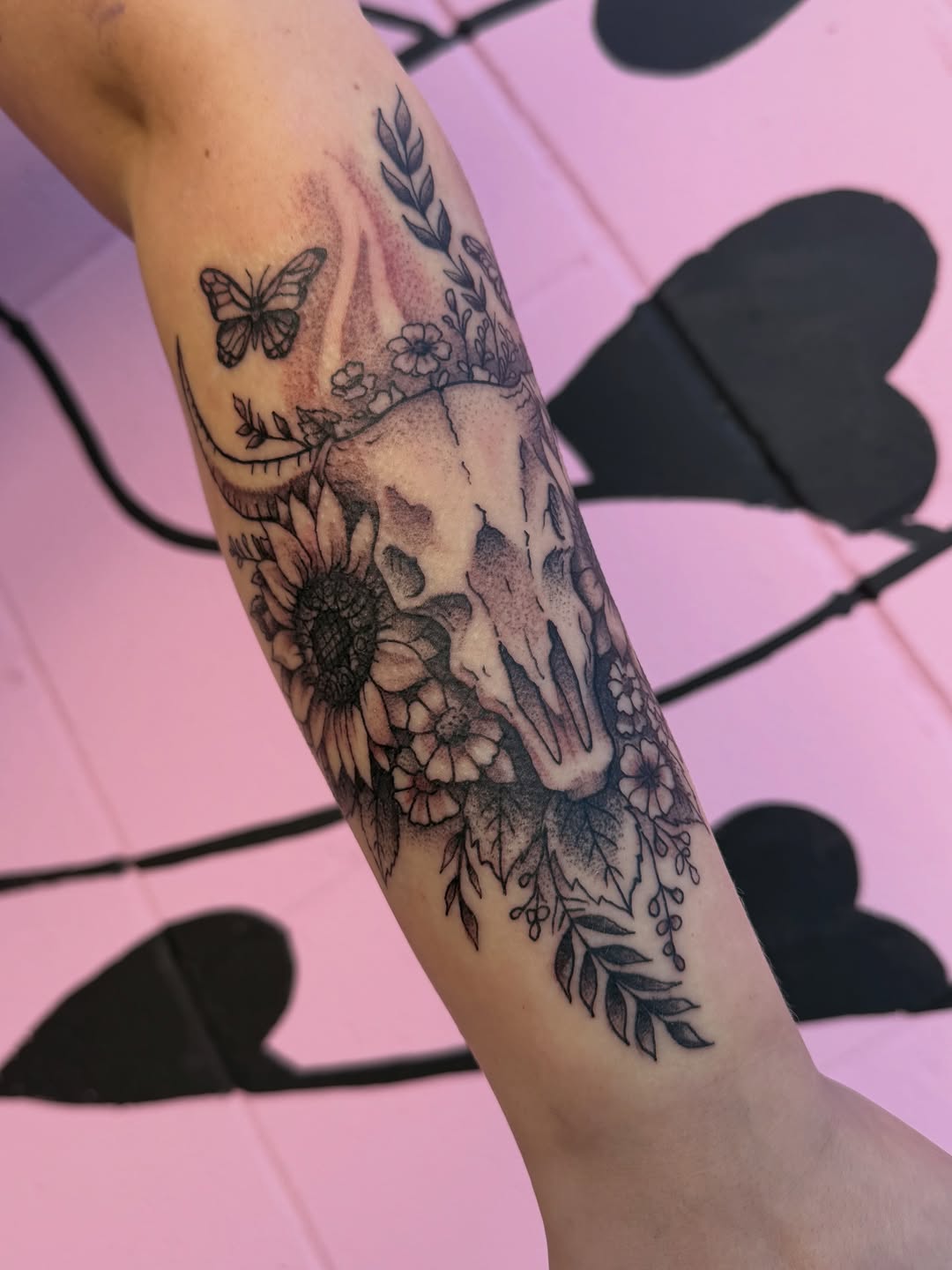 Had fun designing this piece for the home girl. If you like this sort of thing please direct message me and we can begin talks about YOUR  design.