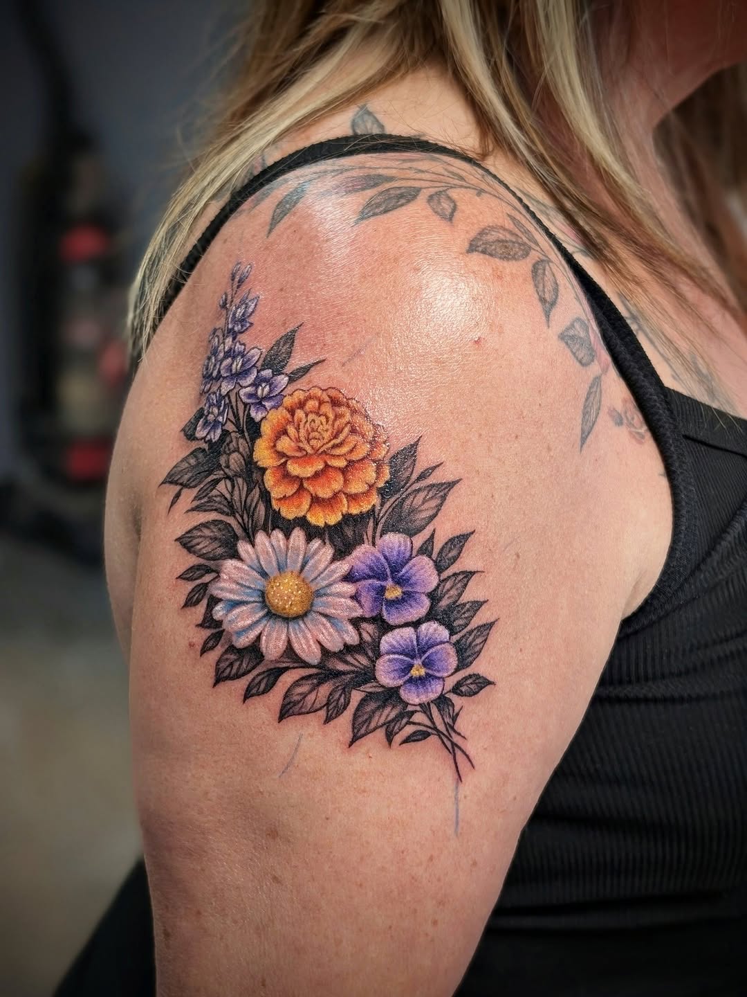 Birth flowers from today. Thanks Tami Wendel!!