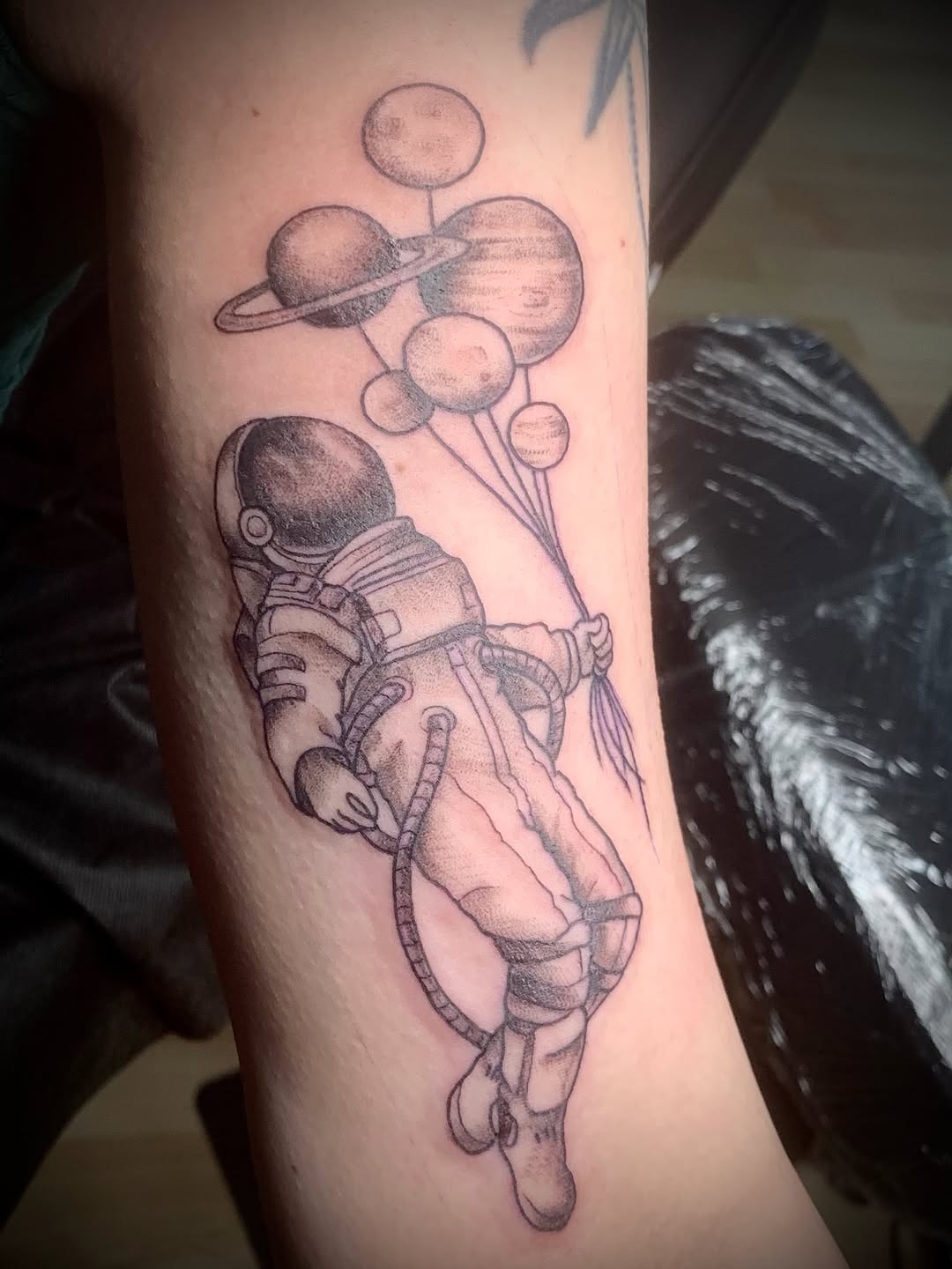 Another one from over the weekend #astronauttattoo #astronauts