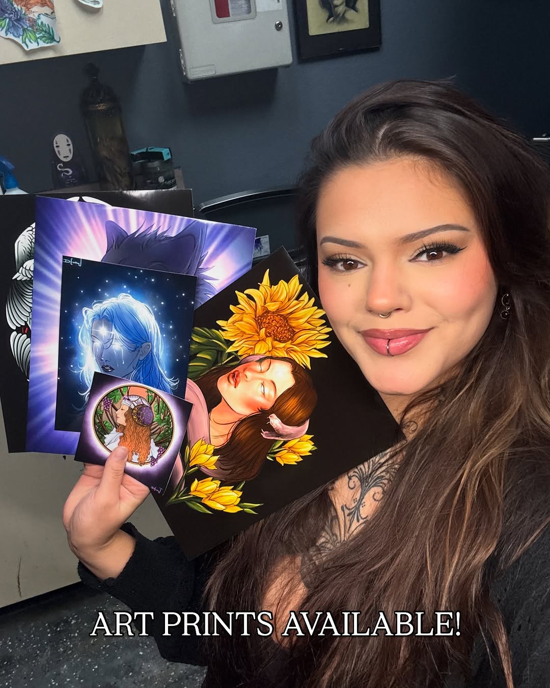 Art prints are here!! Message me directly if you’re interested in grabbing one of these! ✨

#smallbusiness #artprints #artprintsforsale #aztattooer #a
