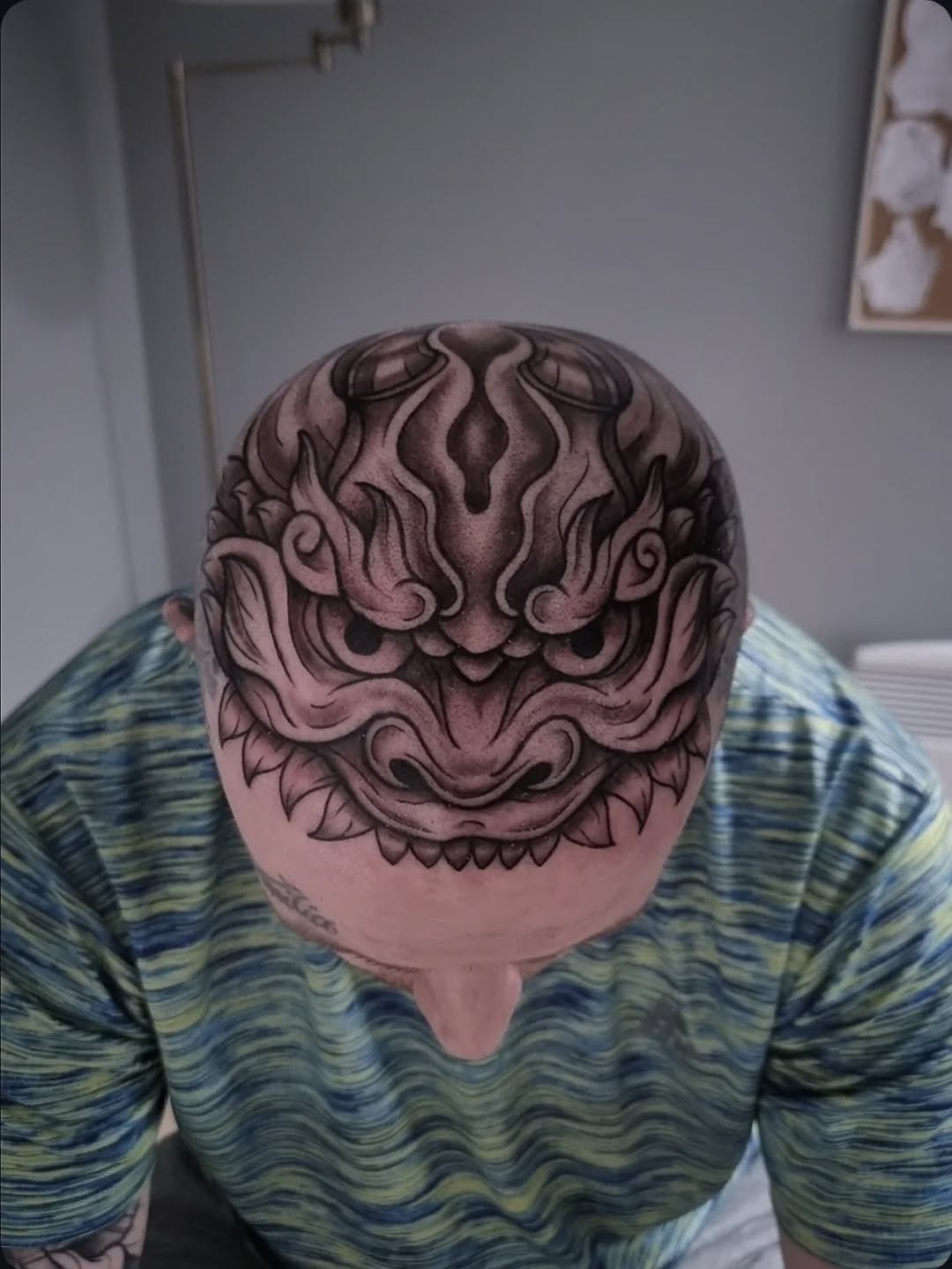 Oni mask 
•
•
Thanx to Fraser 
•
DM @devilicioustattoo for booking enquiries 
•
Stay Inked 
•
Made at @devilicioustattoo 
•
•
#dundee #dundeetattoo #o