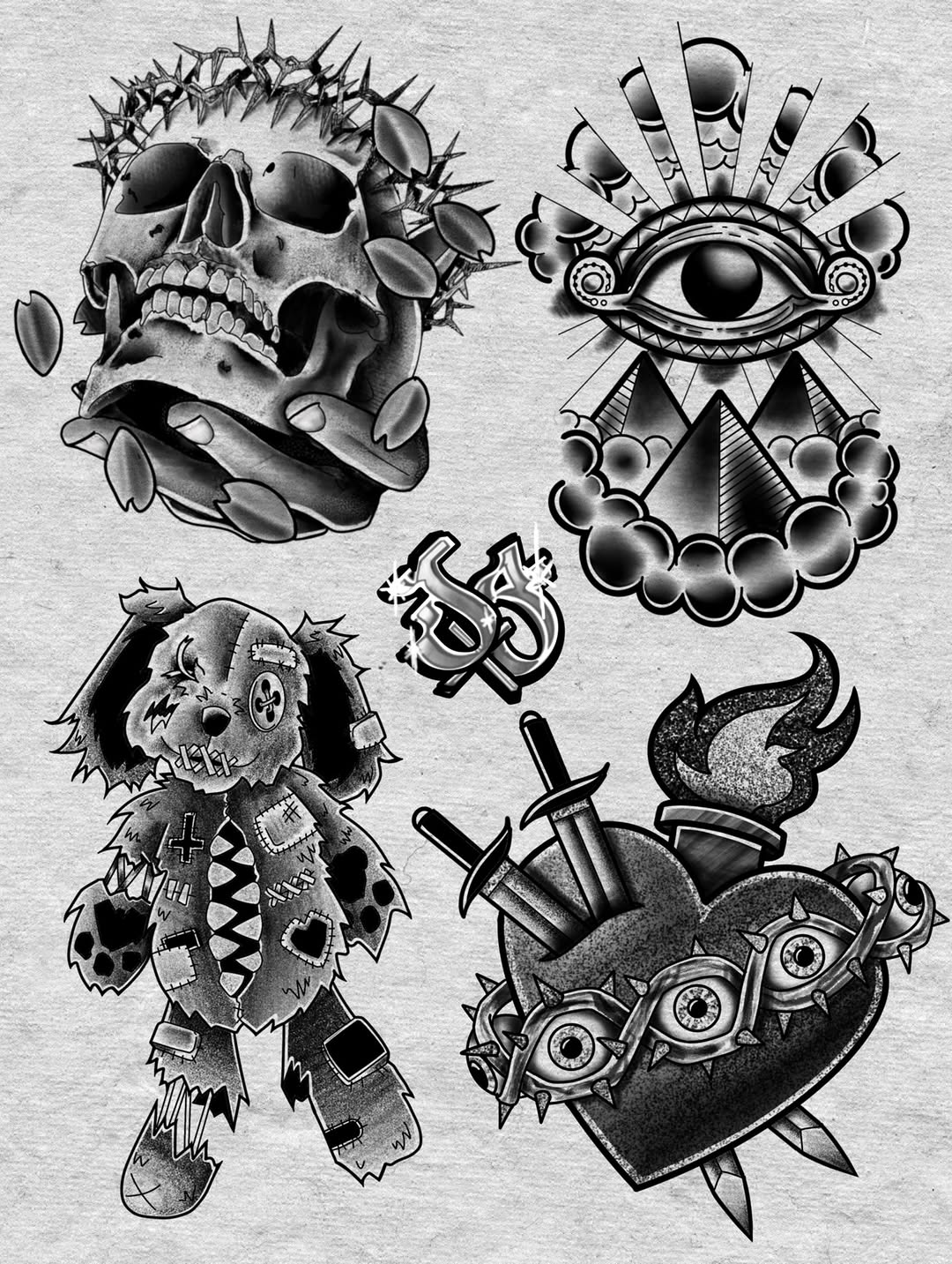 Some new designs I would like to do! DM for pricing! 

#oklahomacity #oklahomacitytattooartist #brewsandtattoosokc