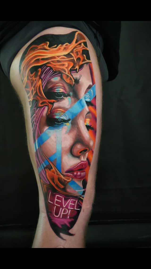 Done by @killintattoos the owner!!