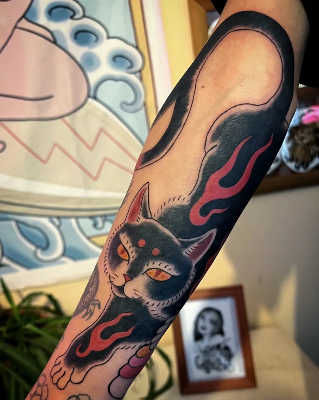 Gato Japo ‍⬛

Si te gustaría tatuarte enviame un mensaje comentando tu idea y coordinamos un turno 
Gracias por tu confianza @turbi4❤️
.
.
.
.
.
#tatt