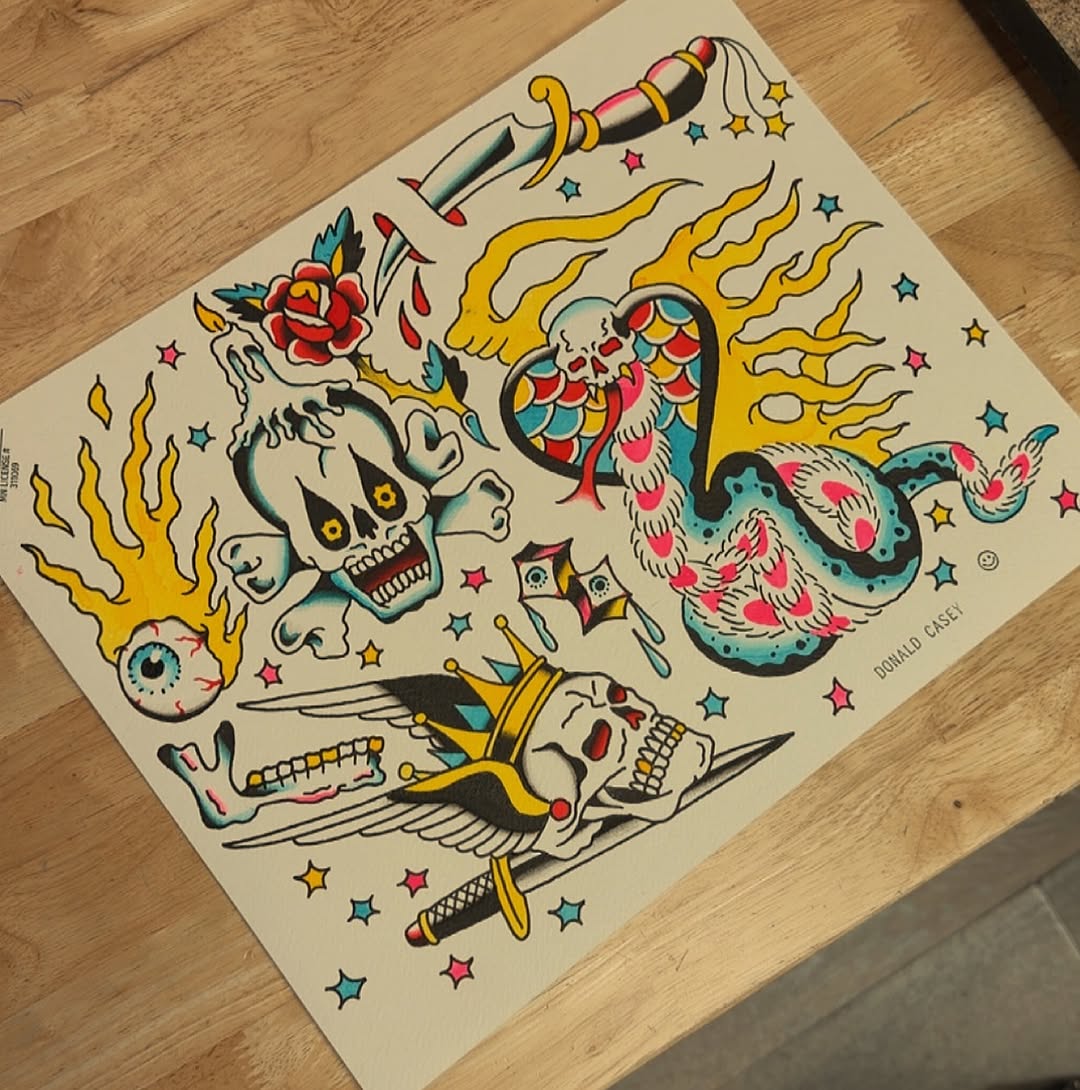 Tattoo by Donald Casey