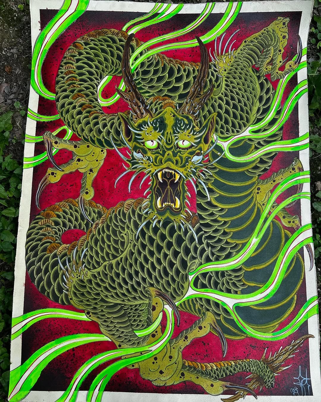 Dragon - Acrylic/Ink on Paper 22x30
.
.
.
.
.
.
.
.
.
.
.
.
.
.
.
#painting #art #dragon #dragonpainting #acrylic #ink