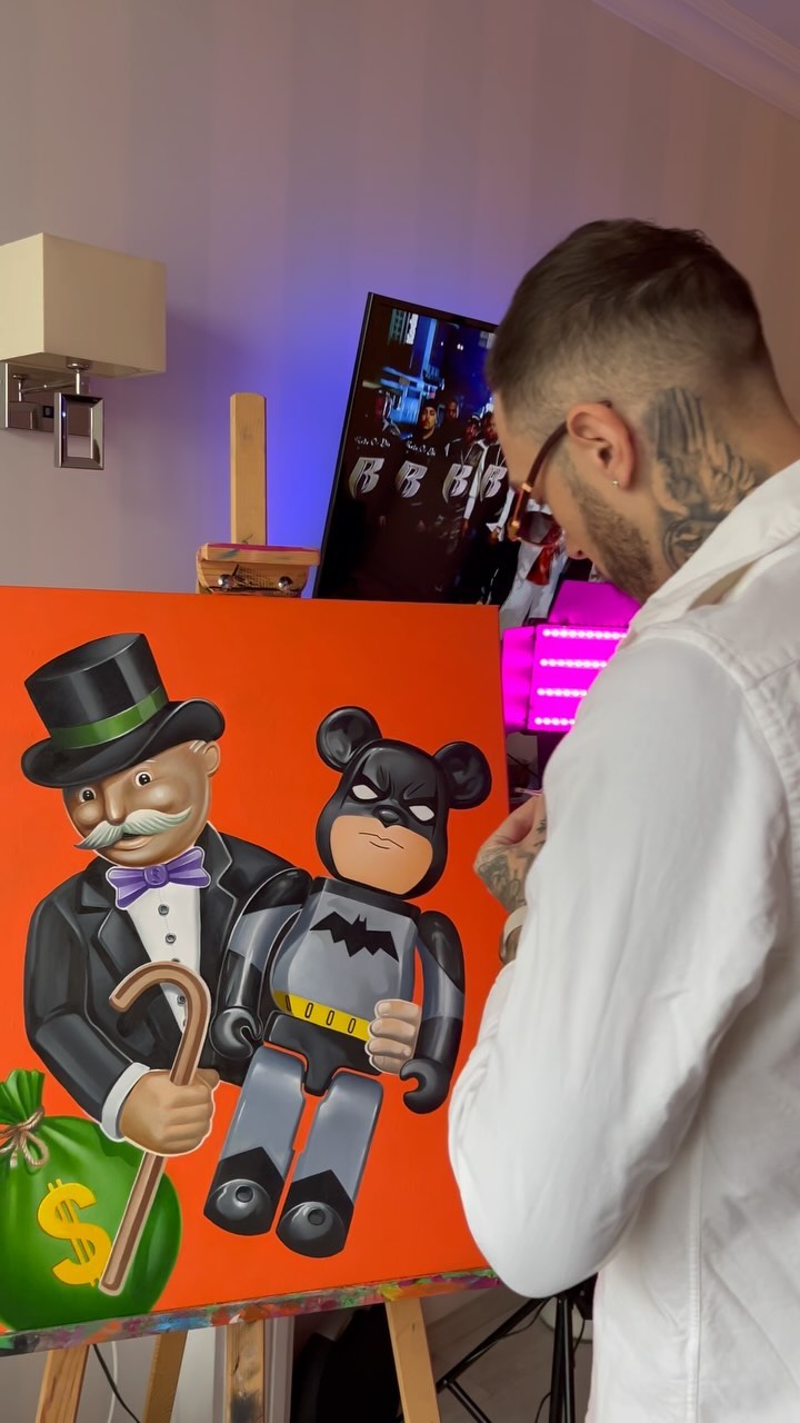 

По многочисленным просьбам розыгрываю для вас одну из моих картин, а точнее с Розовой Пантерой  

Условия будут максимально простыми:
1. Отметить др