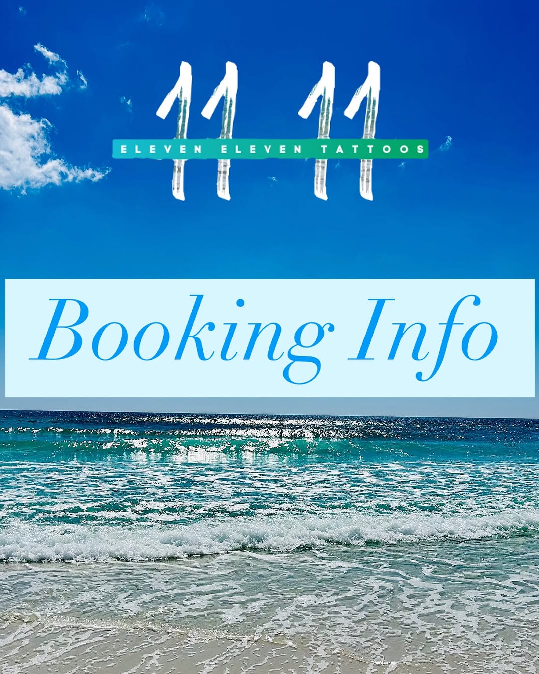 Swipe thru all slides for booking info. Thanks!! Hope this helps 