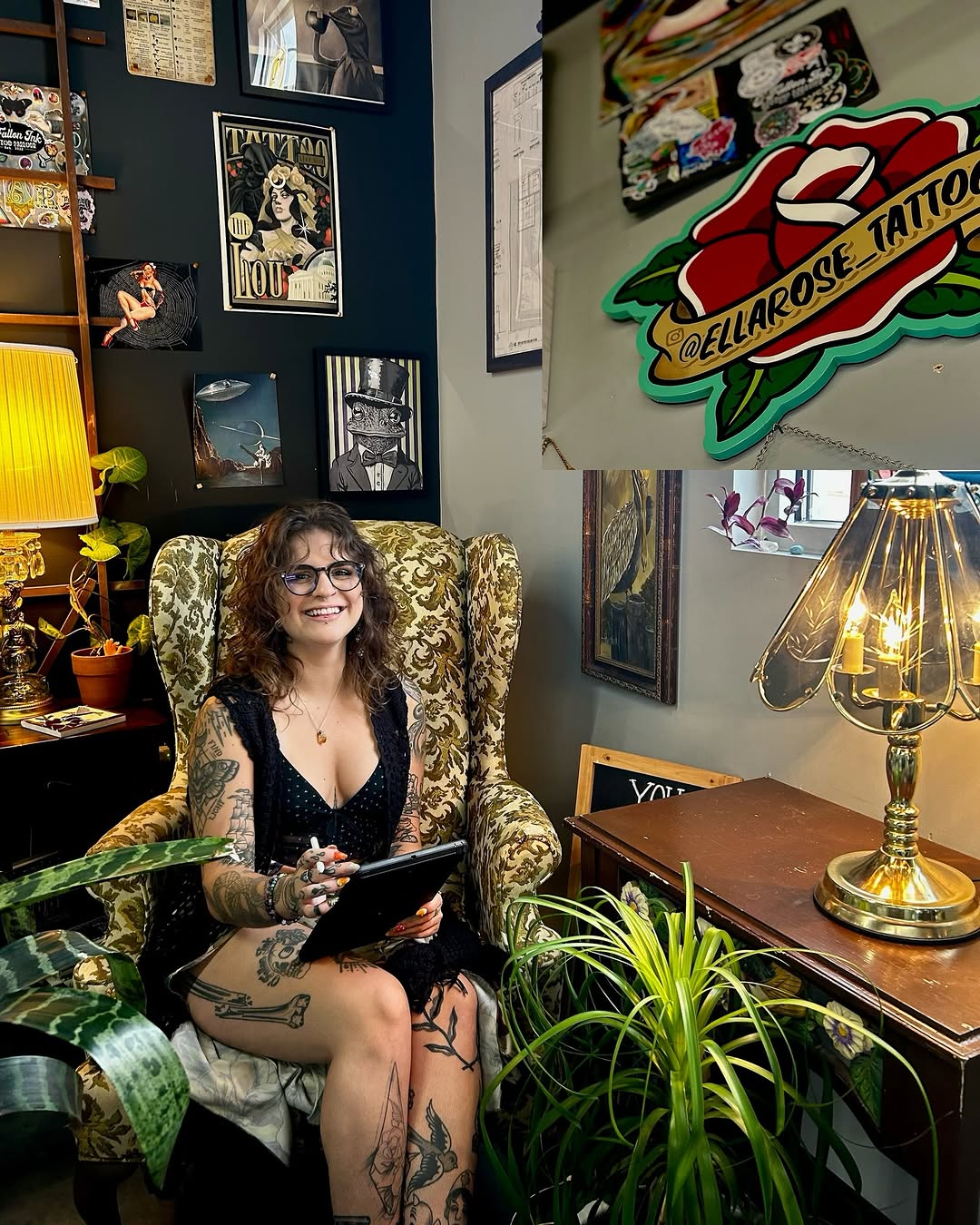 ✍️
I’m Ella Rose, tattoo artist and manager of @ofallonink  passionate about this industry, being able to create lifelong artwork I do mostly custom p