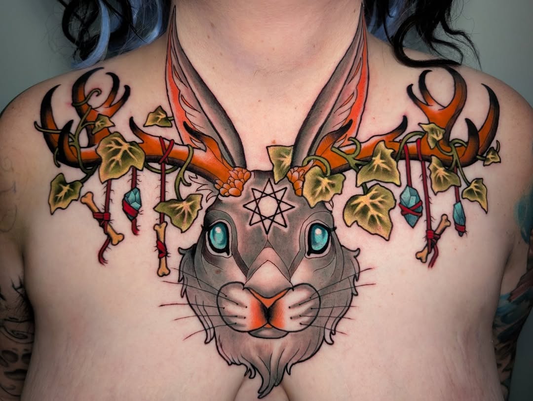 First tattoo of the year!Sarah sat like a rock, so we decided to keep going past our original time frame and got it done in one 8 hr session (about 7 