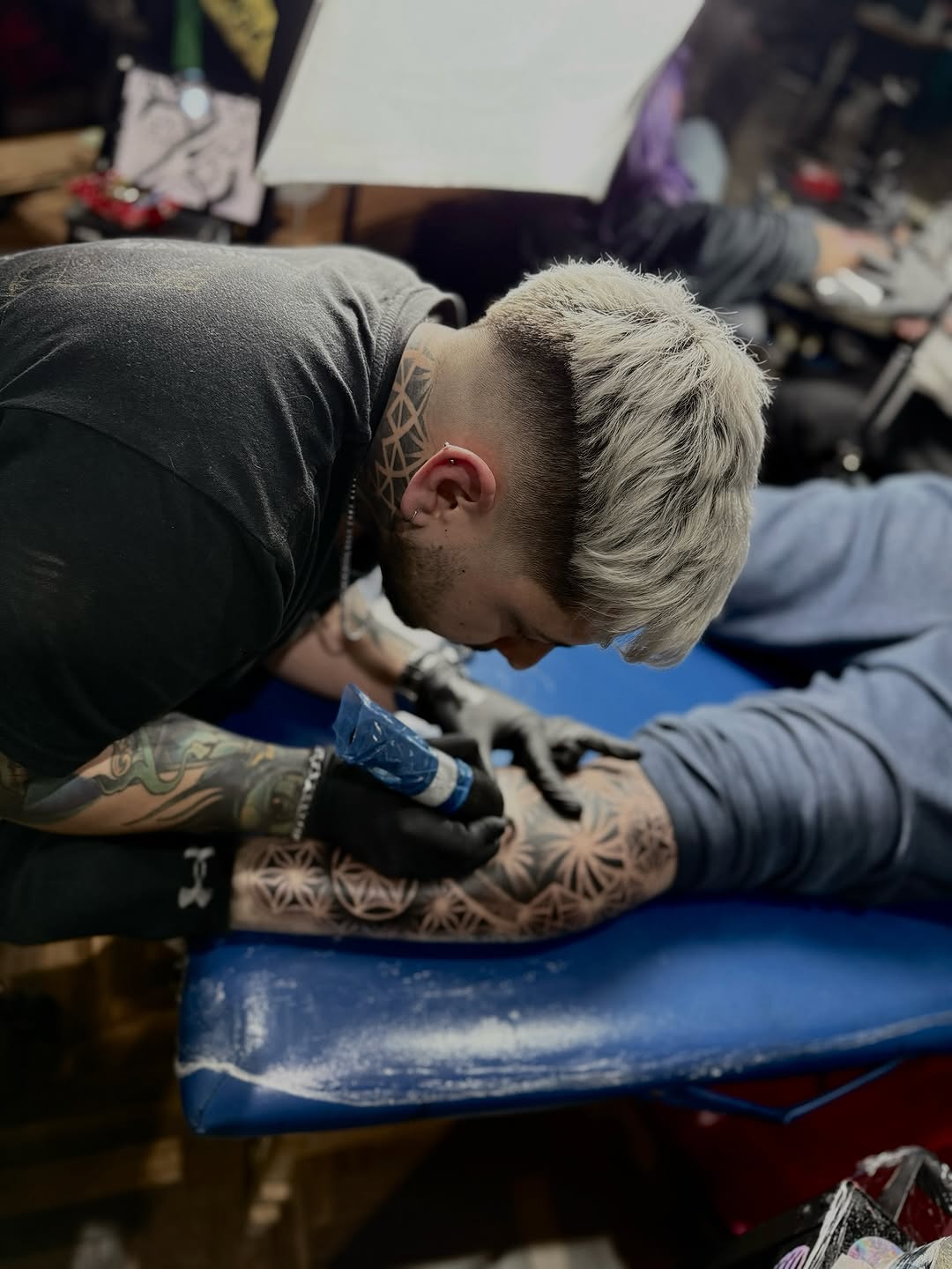 Primer puesto de puntillismo en la @expotattooinju 

Muchas gracias a mi modelo @dif_nic por bancarse todas esas hora y meterle toda la onda ❤️ sos gr