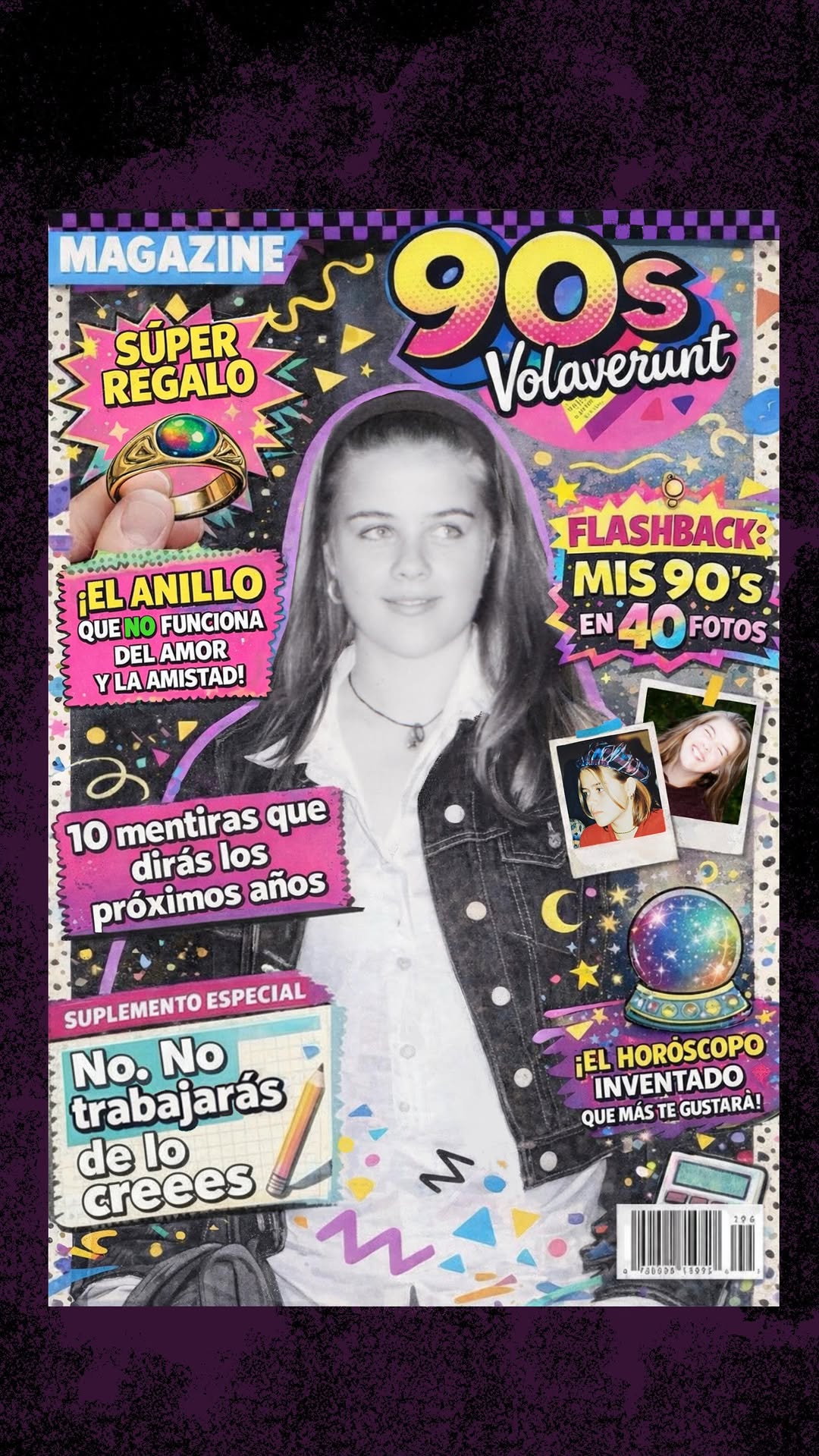 Pues que bajé la caja con mis CD’s… y luego me puse a hacerme una lista de música… y entonces me acordé de no sé qué foto… y luego… 
“Mom,what were yo