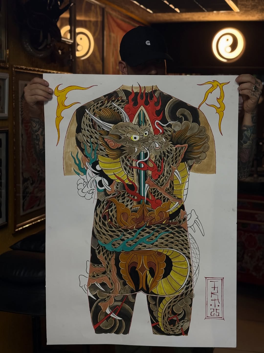 
_____________________________________________________
#quitoecuador #tatuajesecuador #traditionatattoo #dragontattoos #bodysuit