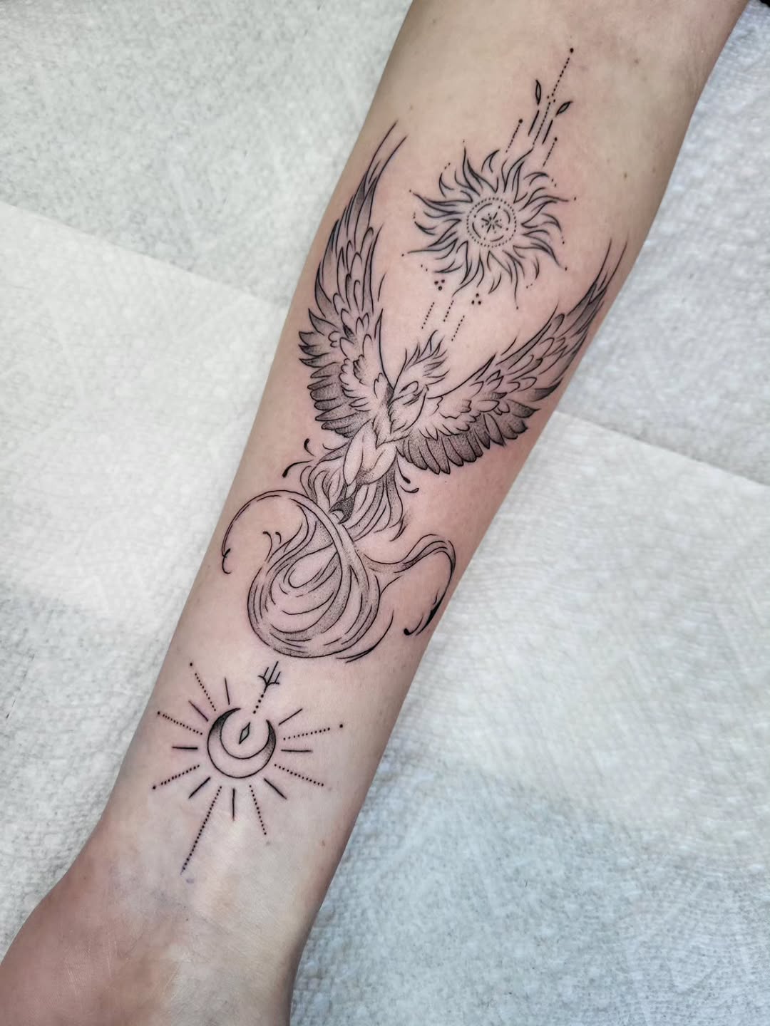 ✨️Howdy my Heathens✨️
 Fine line doesn’t mean weak — it means intentional. It’s about consistency, control, and placing delicate truth with confidence